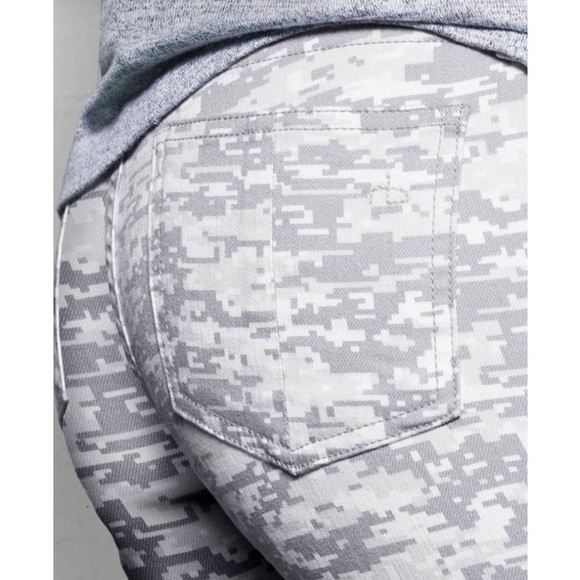 Rag & Bone Grey Digital Camo Skinny Jeans 27 - Picture 3 of 8